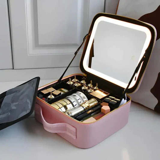 Beauty Case sa LED ogledalom